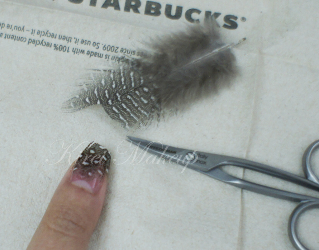 Feather Nail Art