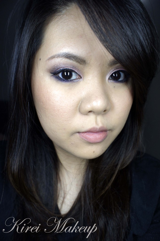 Pink and Purple smoky eyes