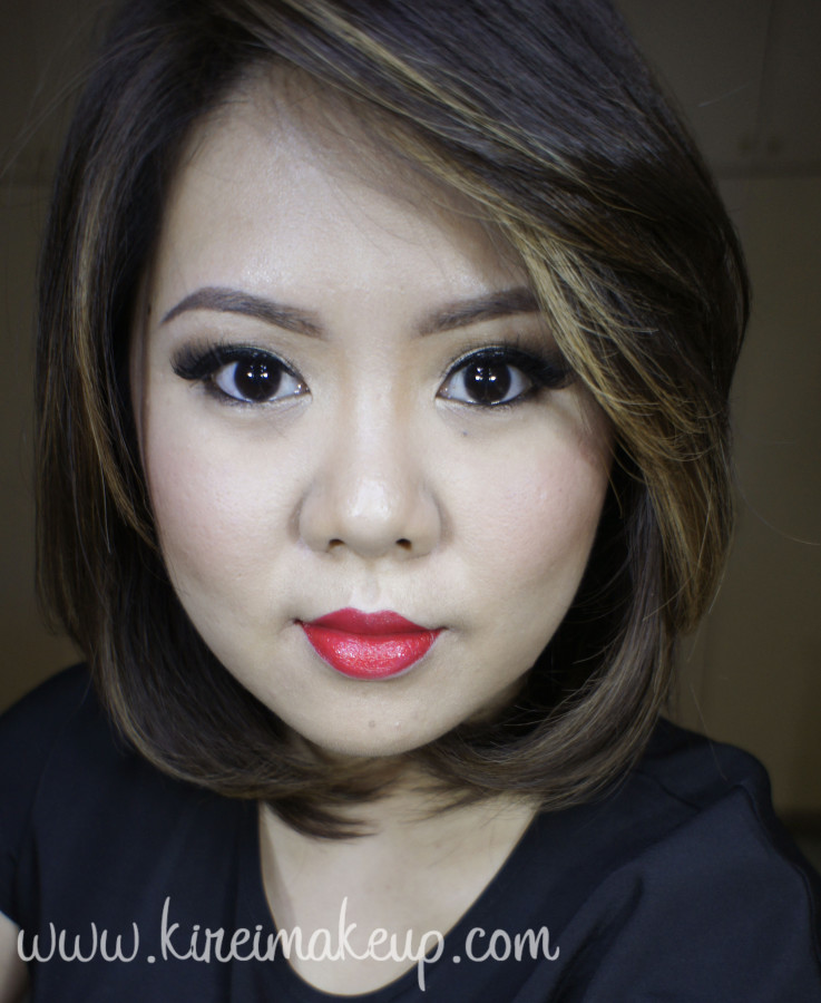 Red Lips on asian