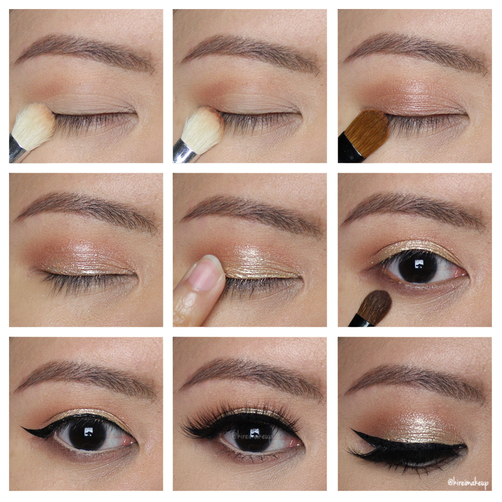 Glitter Eyeshadow Tutorial With Step By Step Instructions